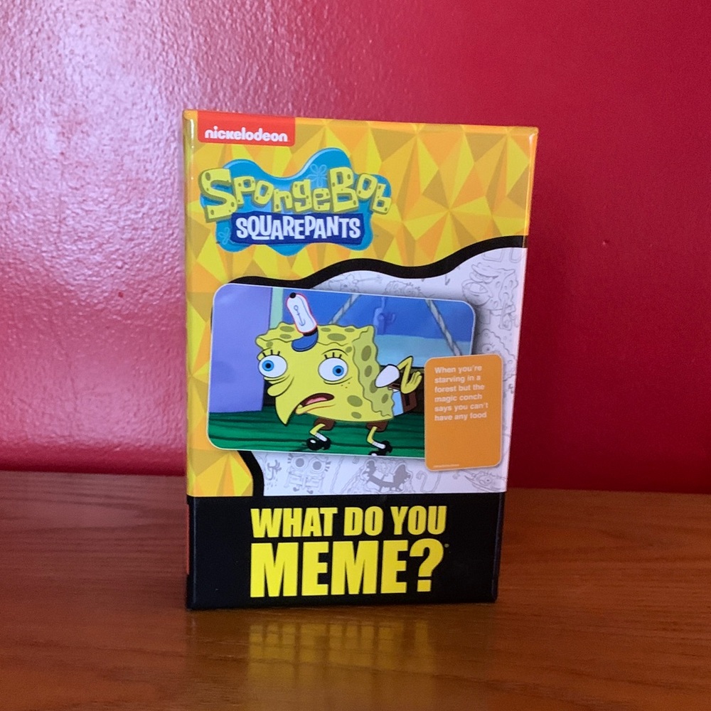 Nickelodeon SpongeBob SquarePants Meme Game - Yellow and Black